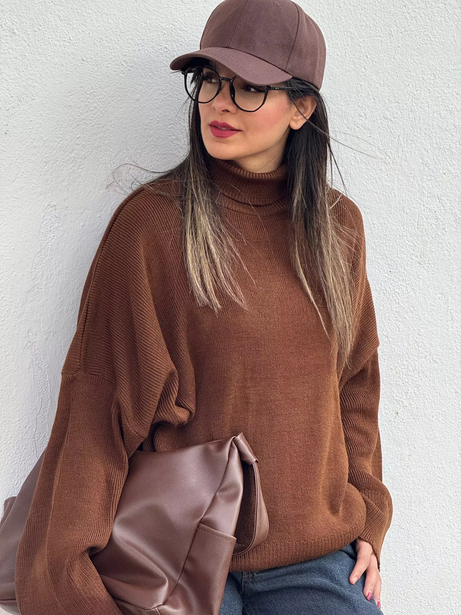 بافت یقه اسکی جورجینا